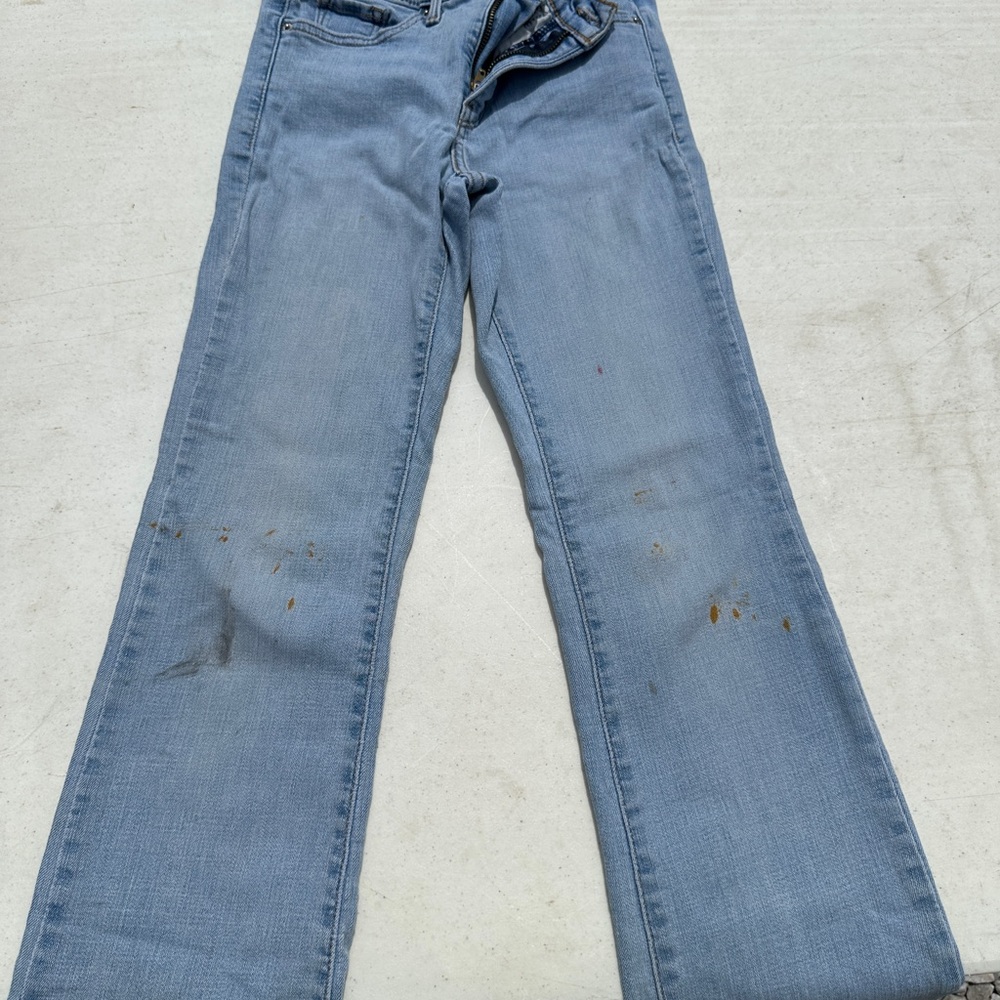 Levi's Women's Light Blue Flare Jeans - Picture 2 of 4